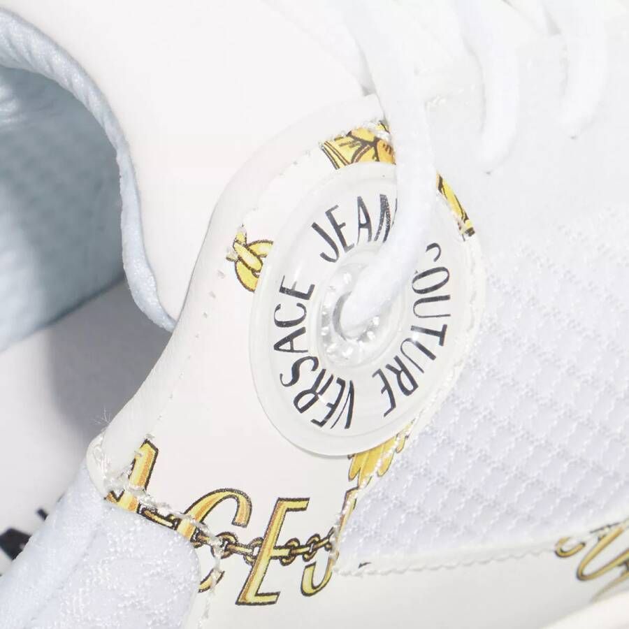 Versace Jeans Couture Sneakers Fondo Berry in wit
