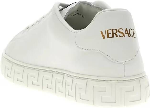 Versace Low-Top Sneakers 'Greca' Sneakers in wit