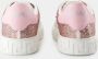 Versace Witte Leren Sneakers Ronde Neus Multicolor Dames - Thumbnail 2