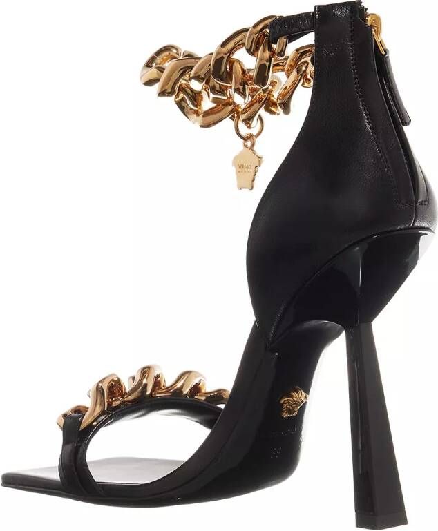 Versace Pumps & high heels Medusa Chain High Heel Sandals in zwart