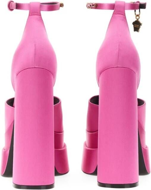 Versace Sandalen Aevitas Medusa Platform Sandals in roze