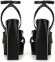 Versace Sandalen "Gianni Ribbon" Sandals in zwart - Thumbnail 1
