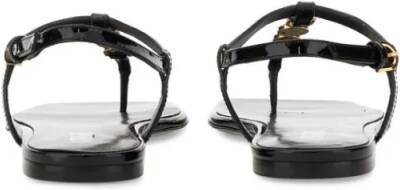 Versace Sandalen Low Sandal "Medusa '95" in zwart