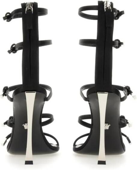 Versace Sandalen Pin-Point Sandal in zwart