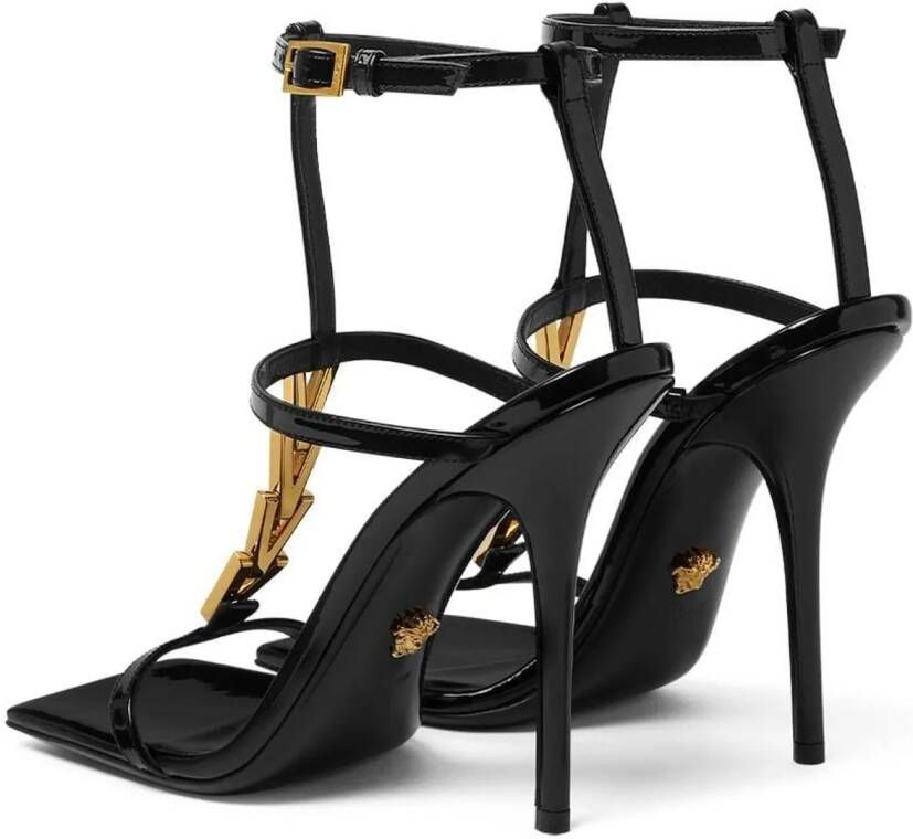 Versace Slippers & Mules Sandals Black in zwart