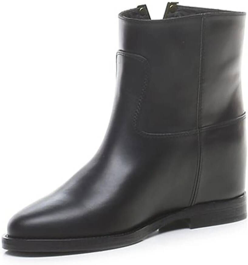 Via Roma 15 Boots & laarzen Boots Black in zwart