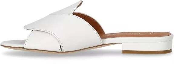 Via Roma 15 Sandalen White Slide in wit