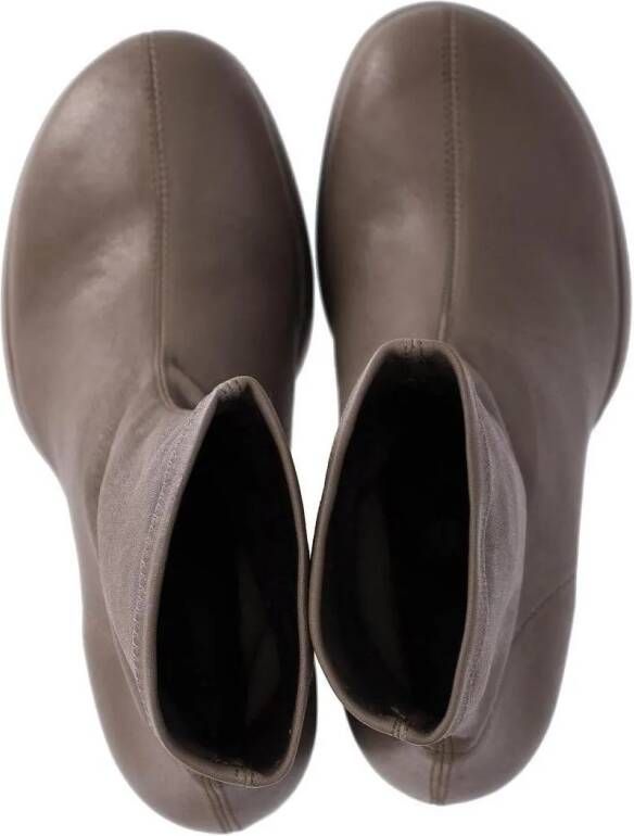 Vic Matié Enkellaarzen VIC MATIÉ PULP SCHLAMM SOCKE STIEFELETTE MIT ABSAT in bruin