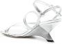 Vic Matié Sandalen Mid Sculpted Heel Sandals in wit - Thumbnail 1