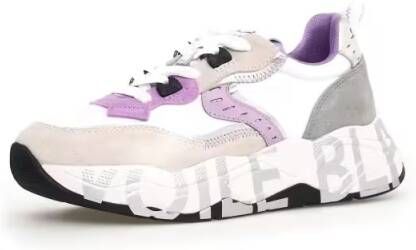 Voile blanche Low-Top Sneakers Light Pink Sneakers With Soft Textures in roze