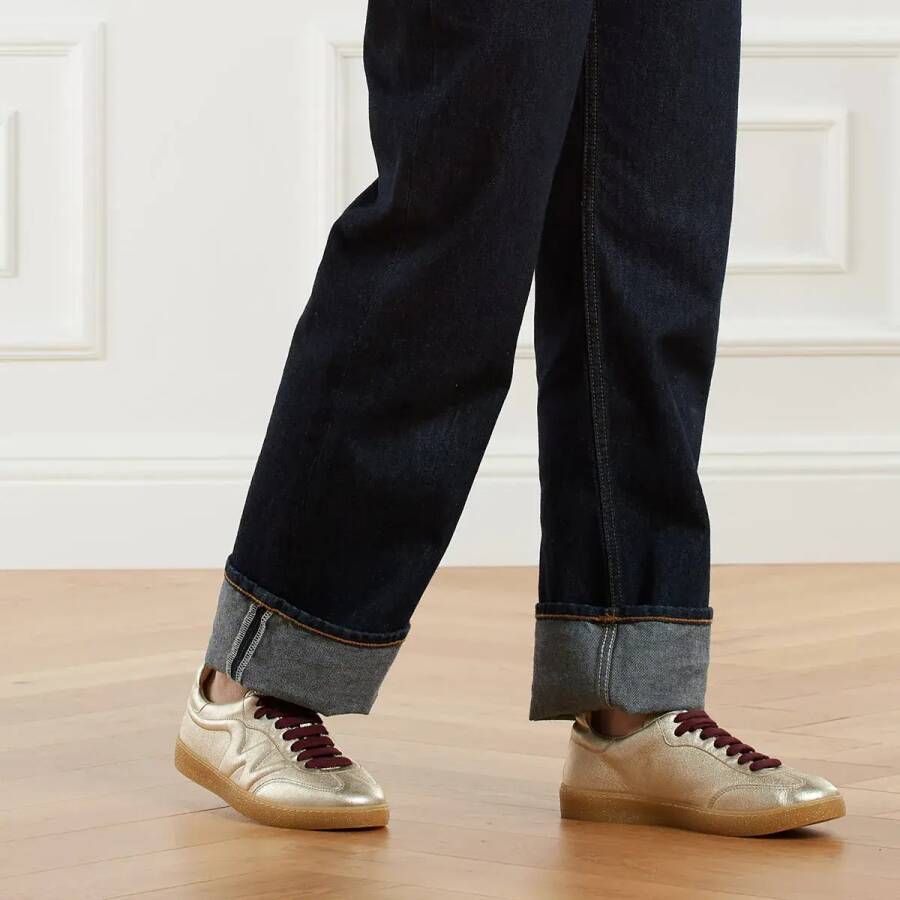 WEEKEND Max Mara Low-Top Sneakers Pacogold in goud