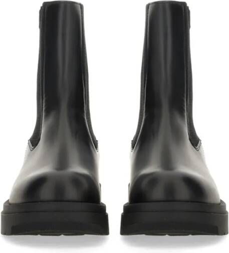 Woolrich Boots Leather Amphibian in zwart