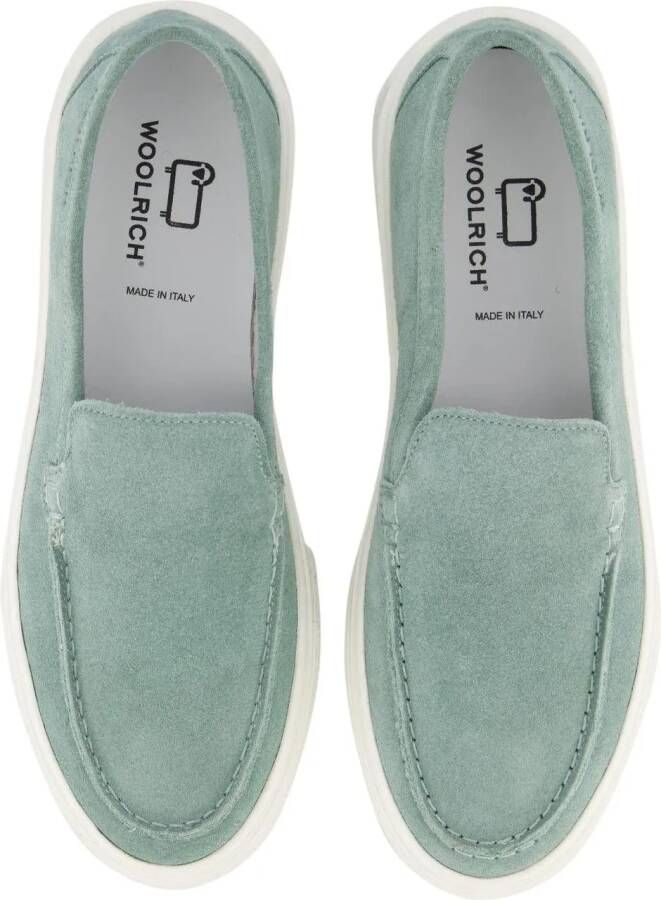Woolrich Loafers Dames Lip On Loafer Groen in groen