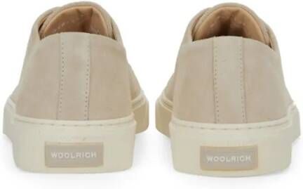 Woolrich Low-Top Sneakers "Cloud Court" Sneaker in beige