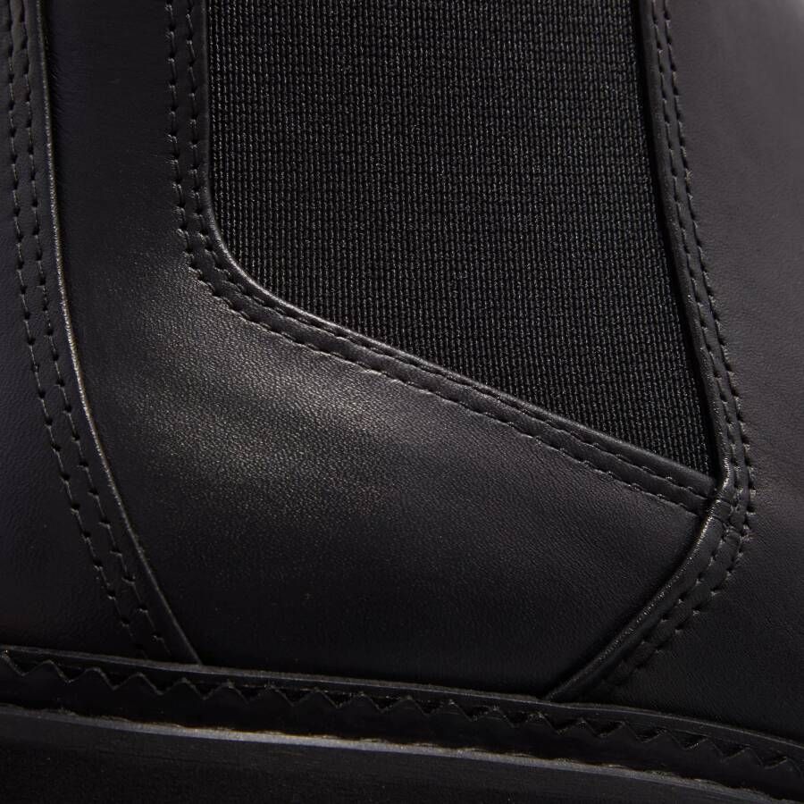 Zadig & Voltaire Boots & laarzen Ride Chelsea Semy-Shiny Calfskin in zwart