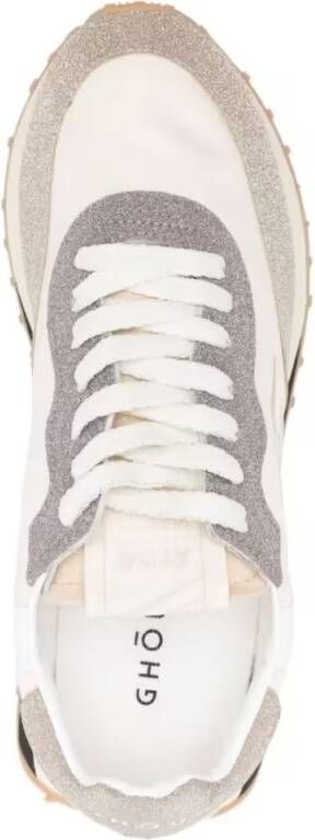 Zzzgelöscht Low-Top Sneakers Elevated Beige Sneakers With Textured Design in beige