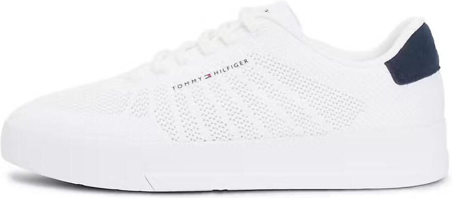 TOMMY HILFIGER Sneakers laag 'Court' navy wit