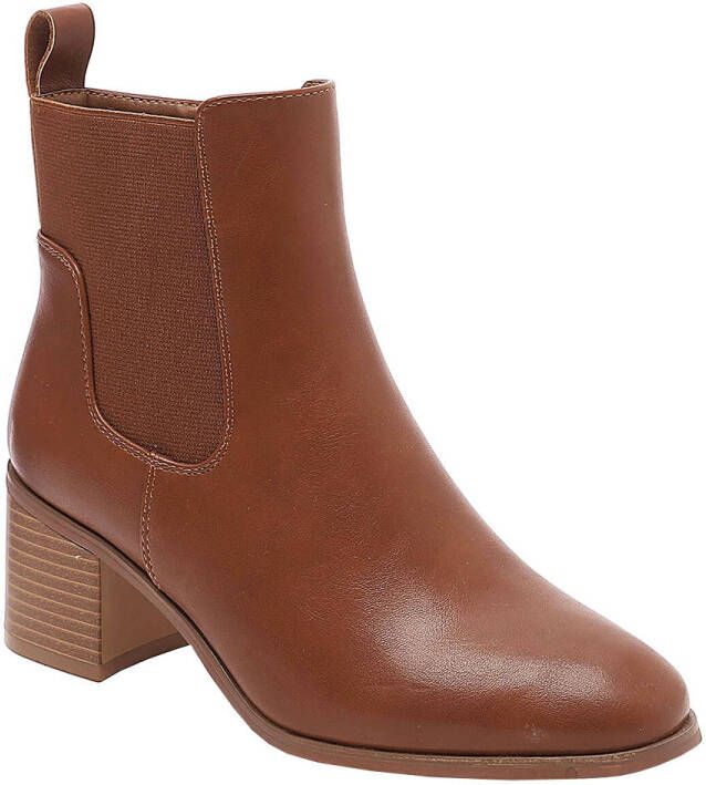 Fashionize Enkellaars Stylish Bruin