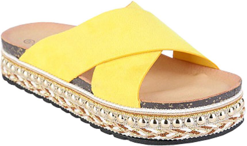 Fashionize Sandalen Ibiza Geel