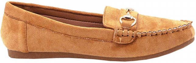 Fashionize Mocassins Camel