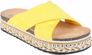 Fashionize Sandalen Ibiza Geel