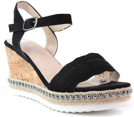 Fashionize Wedges Priscilla Zwart