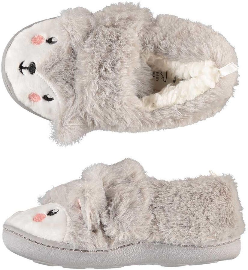 Apollo Kinder dieren pantoffels sloffen poolvos