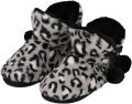 Apollo Pantoffels sloffen luipaard print dames grijs 41-42 - Grijs