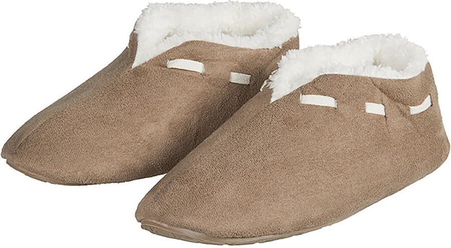 Apollo Spaanse sloffen pantoffels dames lichtbruin