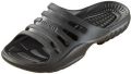 Beco Bad sauna slippers met voetbed zwart volwassenen - Zwart