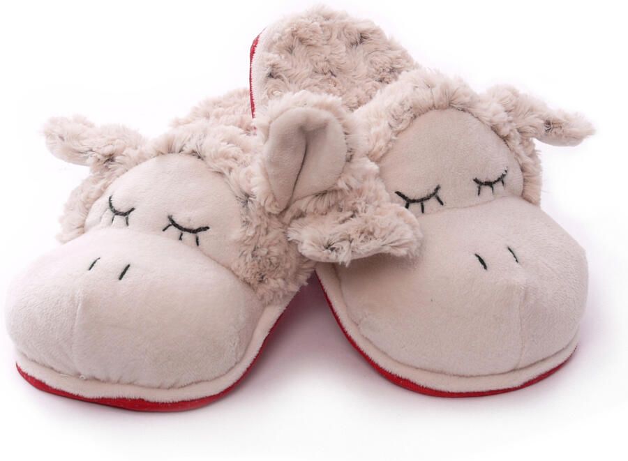 Merkloos Pantoffels sloffen schapen lammetjes