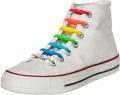 Shoeps elastische veters 14x regenboog sneakers - Regenboog