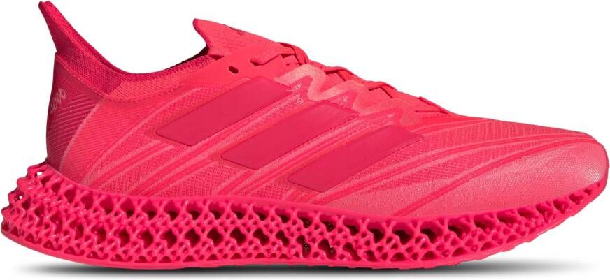 Adidas 4dfwd 4 Heren Schoenen Rood Maat: 40 2 3 Mesh Synthetisch Foot Locker