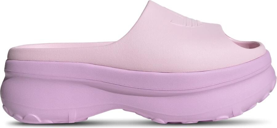 Adidas Adifom Slippers en Sandalen Dames Wit 2 3 Mesh Synthetisch