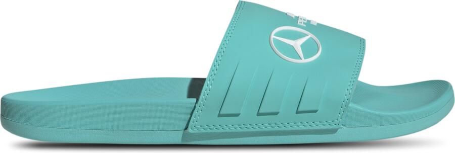Adidas Perfor ce Mercedes AMG Petronas Formula One Team adilette Comfort Slippers Unisex Turquoise - Foto 4