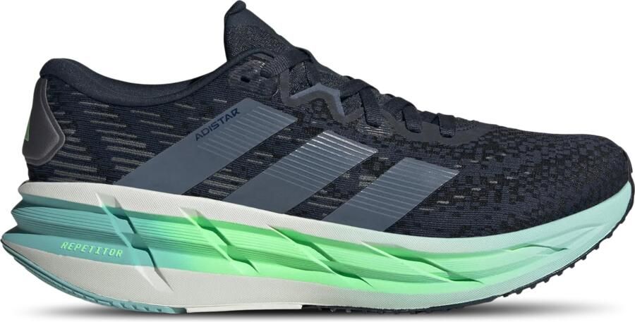 Adidas Adistar Sneakers Heren Blauw 2 3 Mesh Synthetisch