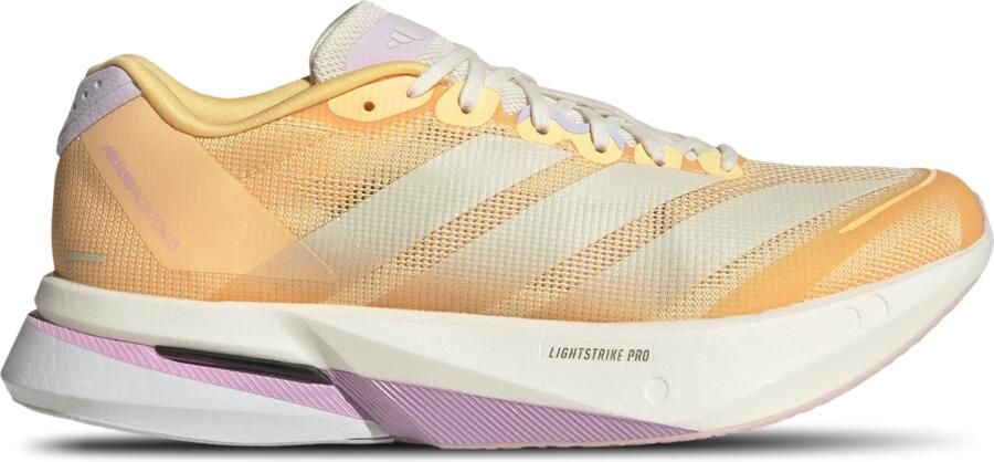 Adidas Adizero Boston 13 Sneakers Dames Geel 1 3 Mesh Synthetisch - Foto 2