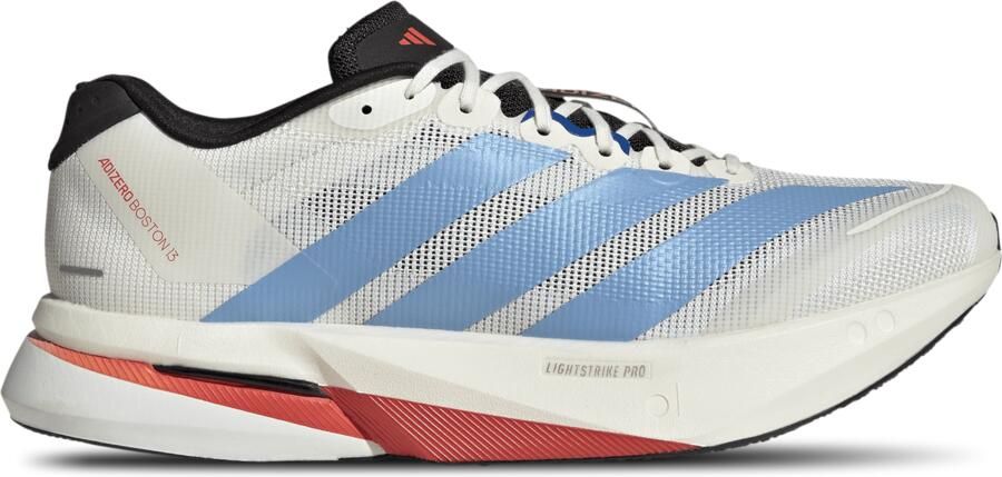 Adidas Adizero Boston 13 Sneakers Heren Wit 1 3 Mesh Synthetisch - Foto 2