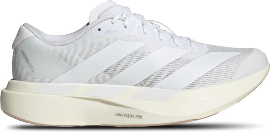 Adidas Adizero EVO SL Sneakers Dames Wit 1 3 Mesh Synthetisch