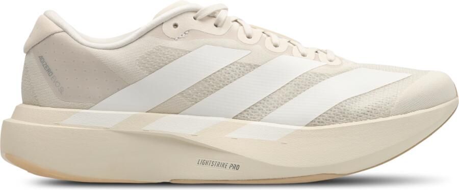 Adidas Adizero EVO SL Sneakers Heren Beige 2 3 Mesh Synthetisch
