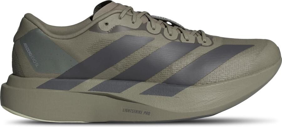 Adidas Adizero EVO SL Sneakers Heren Groen 2 3 Mesh Synthetisch