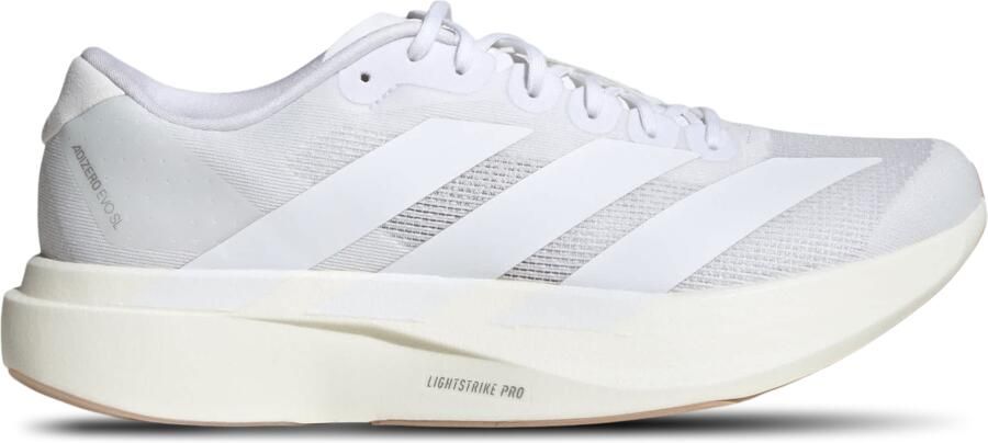 Adidas Adizero EVO SL Sneakers Heren Wit 1 3 Mesh Synthetisch