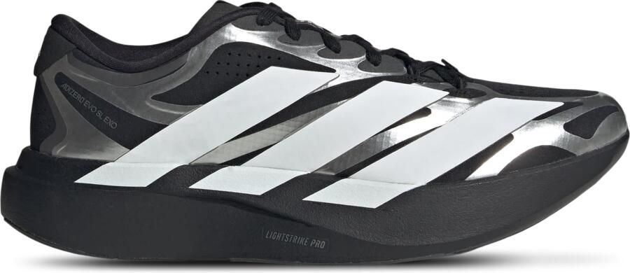 Adidas Adizero EVO SL Sneakers Heren Zwart 2 3 Mesh Synthetisch