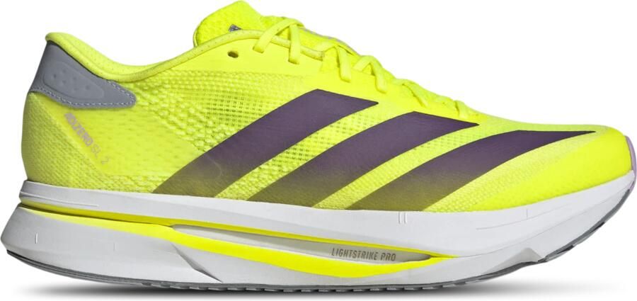 Adidas Adizero Sl 2 Sneakers Heren Geel 1 3 Mesh Synthetisch