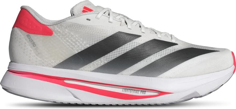Adidas Adizero Sl 2 Sneakers Heren Wit 2 3 Mesh Synthetisch - Foto 4
