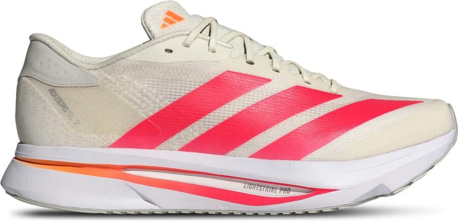 Adidas Adizero Sl 2 Sneakers Heren Wit 1 3 Mesh Synthetisch