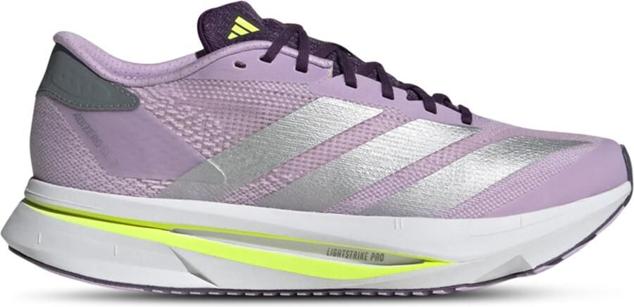 Adidas Adizero Sl2 Sneakers Dames Paars 1 3 Mesh Synthetisch