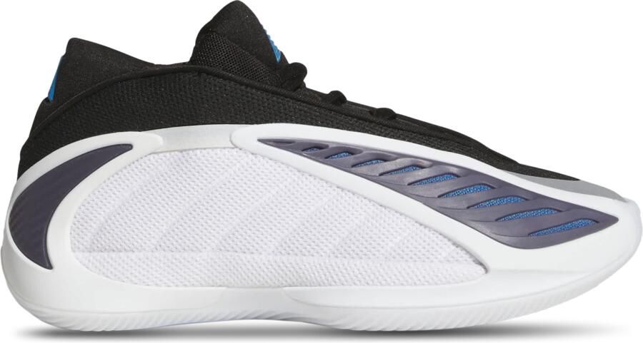 Adidas Anthony Edwards Kindersneakers Wit 2 3 Mesh Synthetisch