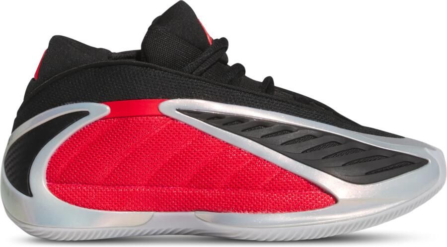 Adidas Anthony Edwards Kindersneakers Zilver 2 3 Mesh Synthetisch