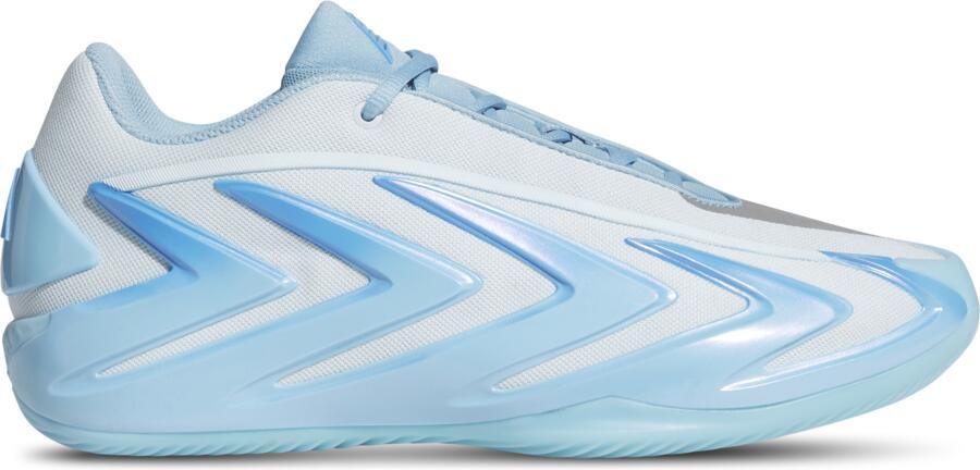 Adidas Anthony Edwards Sneakers Heren Blauw Mesh Synthetisch